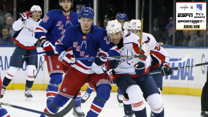 WATCH: Capitals at Rangers, Game 2