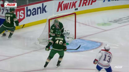 MTL@MIN: Dach marque un but contre Filip Gustavsson