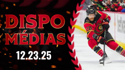 Claude Giroux dispo médias après le match contre BUF