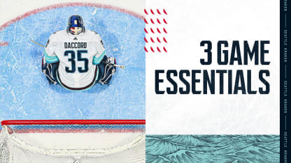 3 Game Essentials | Kraken at Oilers | 6 p.m.