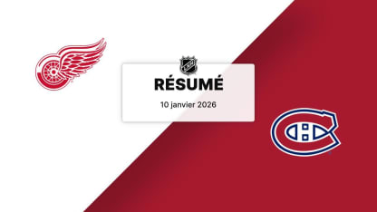 DET vs MTL | Résumé | 10/01/2026