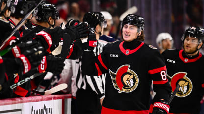 Gaudette kicks off scoring with the wrister