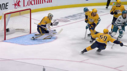 SJS@NSH: Chernyshov scores PPG against Justus Annunen