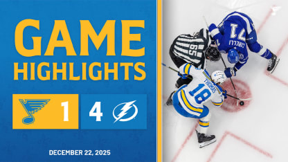 Highlights: TBL 4, STL 1