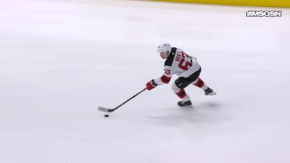 NJD@TBL: Bratt scores SHG against 
Andrei Vasilevskiy