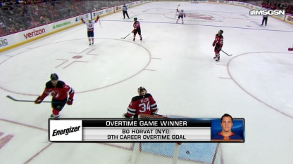 Energizer OT Winner: Bo Horvat