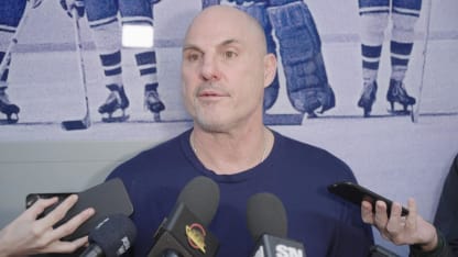 PRACTICE | Head Coach Rick Tocchet