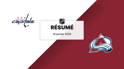 WSH vs COL | Résumé | 19/01/26