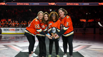 Anaheim ducks international womens day