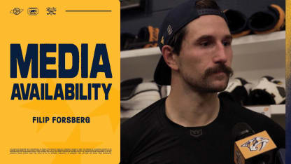 Media Availability: Filip Forsberg