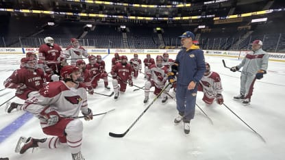 MacKenzie, Preds Provide Unique Experience for Visiting High School Team - 2024_10_22