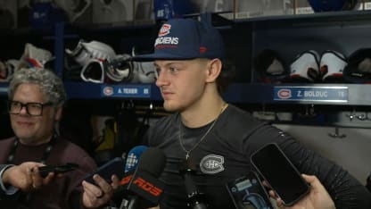 Postgame vs. CHI: Bolduc