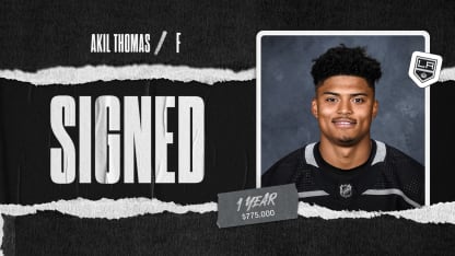 Kings Sign Forward Akil Thomas to a One-Year Contract