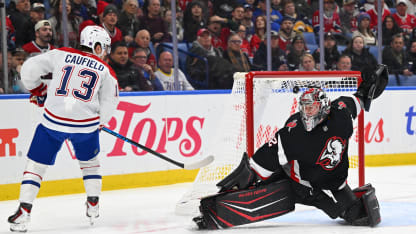 Caufield breaks the ice