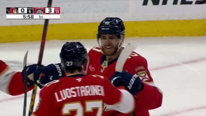 OTT@FLA: Greer scores goal against Linus Ullmark