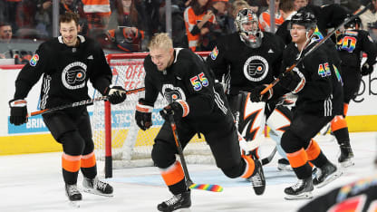 Philadelphia Flyers James van Riemsdyk focus on good things from Pride Night