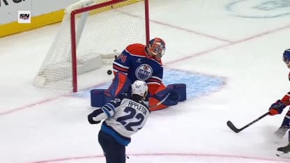 Appleton quema la red de los Oilers