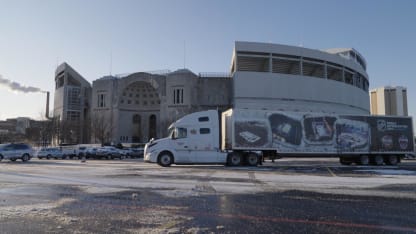 NHL gets ready to build the rink at Ohio Stadium