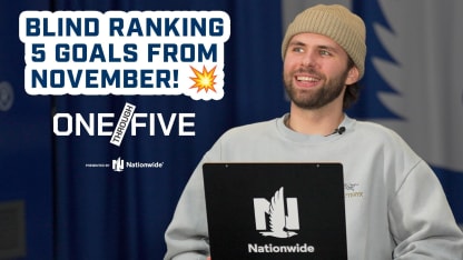 FIRE THE CANNON 💥 Fantilli & SIllinger Blind Rank 5 GOALS FROM NOVEMBER! | Nationwide 1 Through 5
