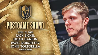 POSTGAME SOUND: Eichel, Hanifin, Dorofeyev & Tortorella