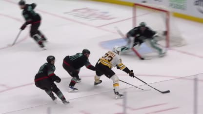 Pastrnak Scores Second of Game