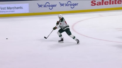 Filet désert pour Kaprizov