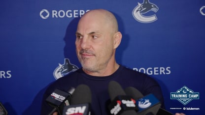 TRAINING CAMP | Head Coach Rick Tocchet