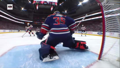 Jarry fait un arrêt sensationnel!