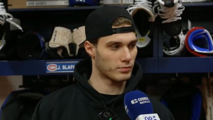 Avant-match c. OTT : Slafkovsky