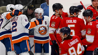 Nueva York y Florida dominaron la acción del martes en la NHL