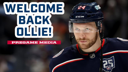Ollie Is Back!! 🥊 CBJ vs. Islanders| Pregame Media