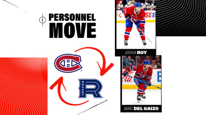 Joshua Roy and Marc Del Gaizo recalled from Laval Rocket