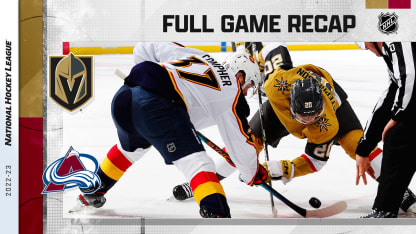 Recap: VGK 3, COL 2