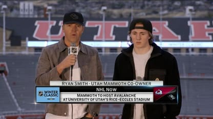 Ryan Smith and Logan Cooley on 2027 Winter Classic