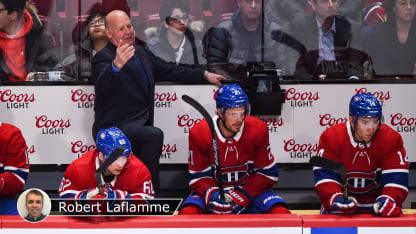 Julien Canadiens bench badge Laflamme