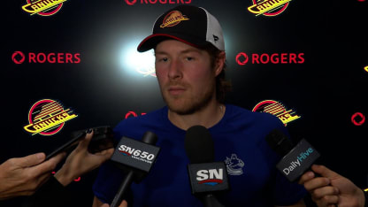 POSTGAME | Boeser vs. Hurricanes