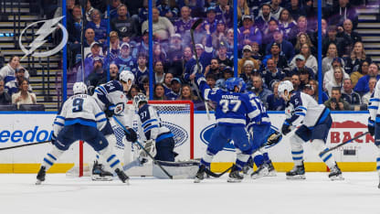 TBL vs. WPG | Gourde cashes in on delayed penalty