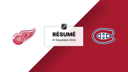 DET vs MTL | Résumé 21/12/24