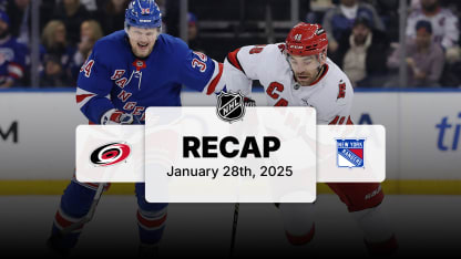 CAR at NYR | Recap