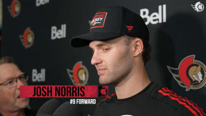 Training Camp: Josh Norris Media