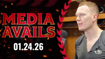 Brady Tkachuk Pregame Media vs CAR