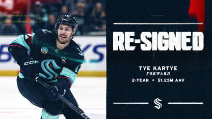Seattle Kraken sign forward tye kartye to a two-Year Contract-pr