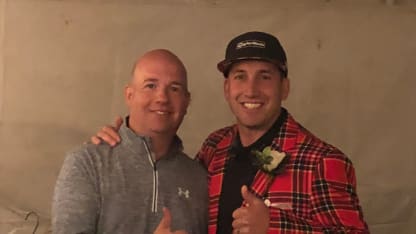 Brian Munz 2018 Humboldt Broncos Memorial Golf Tournament Don Cherry suit