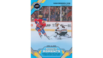 Ivan Demidov MTL rookie moments