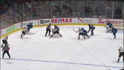 Pietrangelo picks the corner