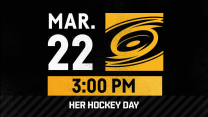 MAR 22 VS. HURRICANES AT 3:00 PM