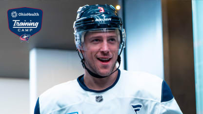 charlie coyle winning mentality blue jackets training camp