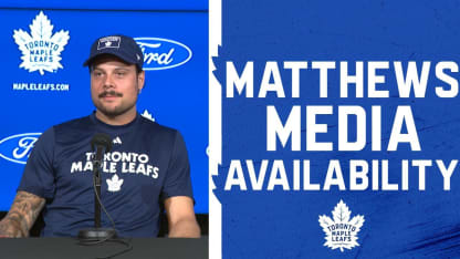 Auston Matthews | Media Day