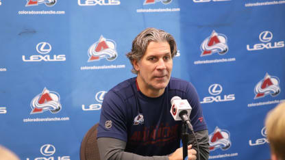 Jared Bednar press conference 10/25