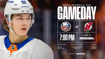 Game Preview: Islanders at Devils Nov. 10